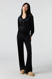 Pantalon en velours à jambe large