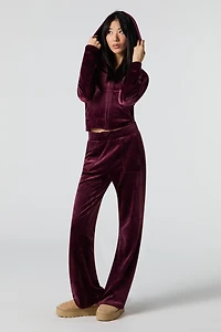 Pantalon en velours à jambe large