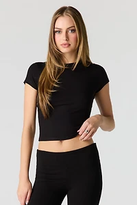 Soft Ribbed T-Shirt