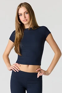 Soft Ribbed T-Shirt