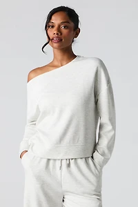 Chandail Active doux à épaules dénudées