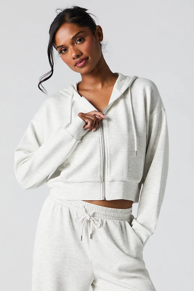 Active Soft Zip-Up Hoodie