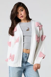 3D Knit Cardigan