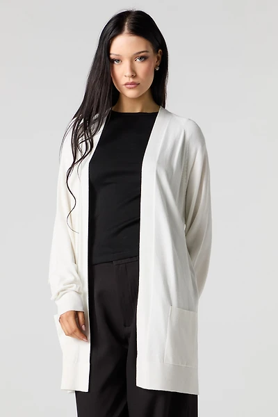 Cardigan ouvert