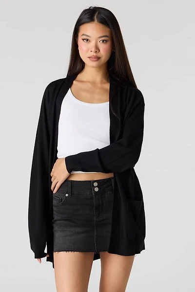 Open Front Cardigan