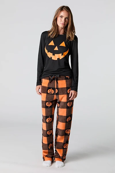 Womens Fammy Jammies Jack-O-Squad Pajama Set