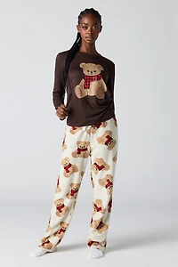 Ensemble Pyjamas de famille à imprimé Comfy Cubs pour femmes