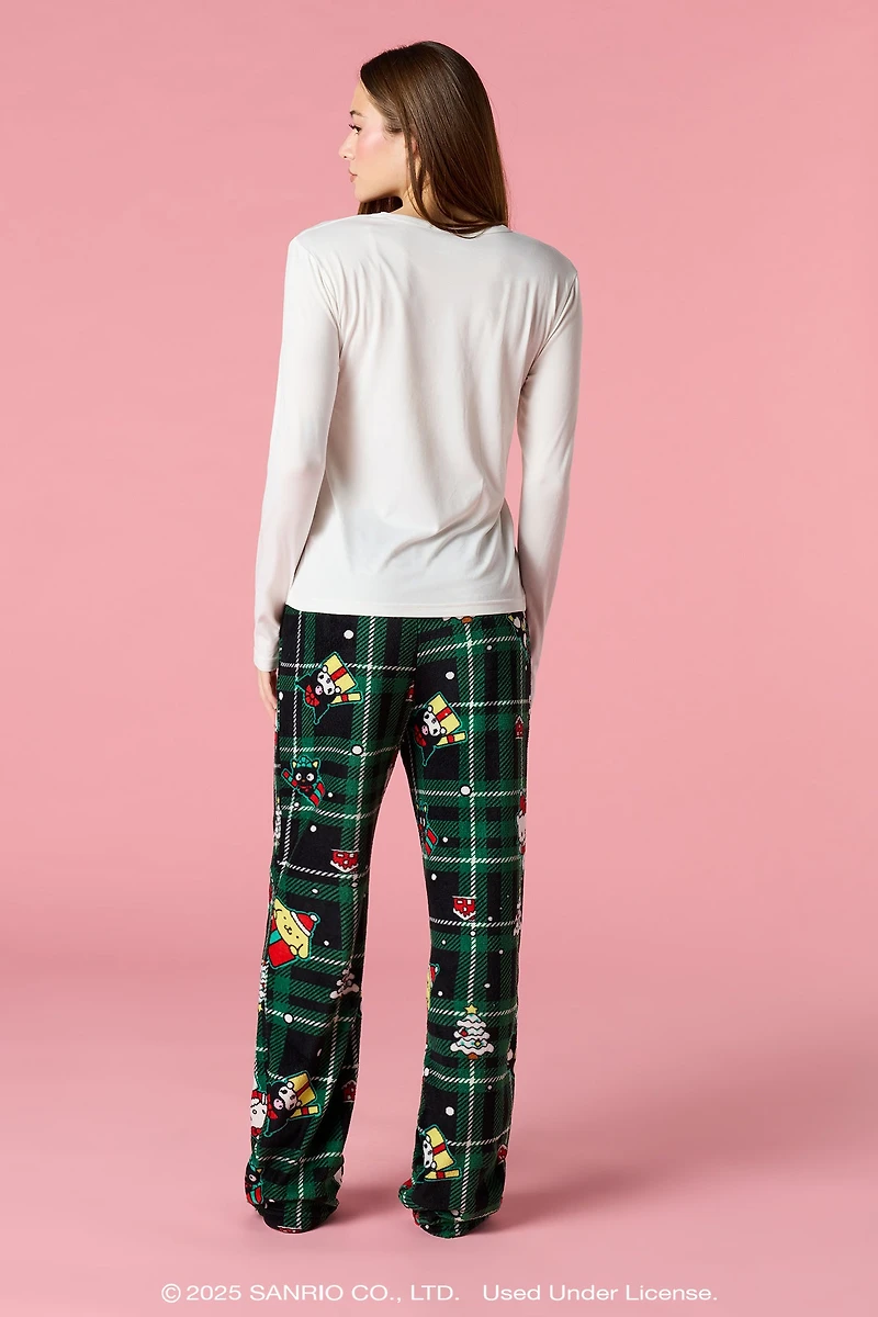 Ensemble pyjama de Noël à imprimé Hello Kitty® and Friends pour femme