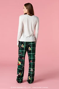 Ensemble pyjama de Noël à imprimé Hello Kitty® and Friends pour femme