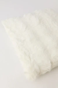 Fluffy Plush Throw Pillow