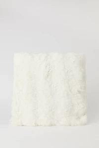 Fluffy Plush Throw Pillow