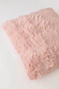 Fluffy Plush Throw Pillow