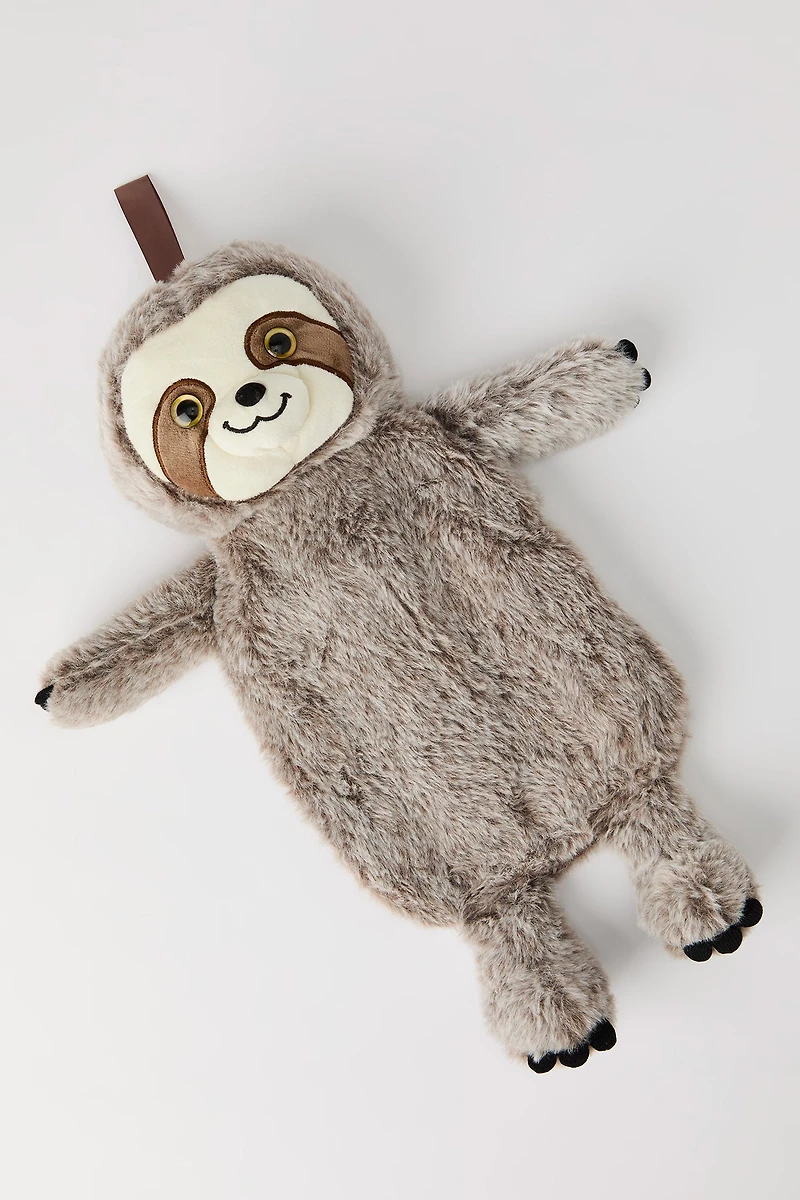 Hot Water Bottle & Plush Critter Cover (2 Pcs)