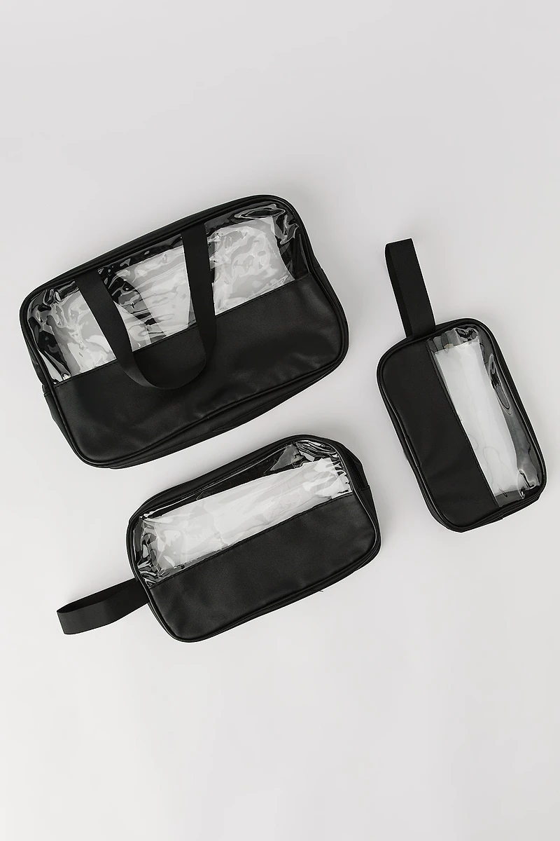 Travel Cosmetic Bag Set (3 Pcs)