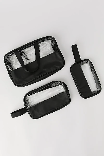 Travel Cosmetic Bag Set (3 Pcs)