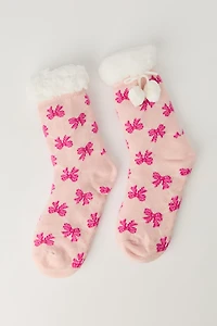 Pantoufles-chaussettes