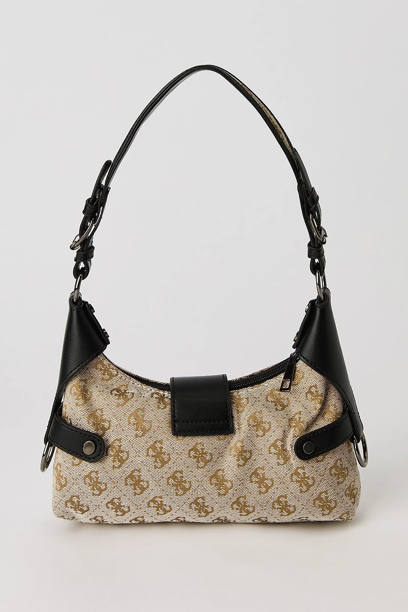 Buckled Shoulder Bag