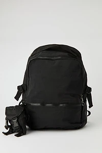 Backpack with Mini Keychain