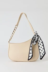 Shoulder Bag with Scarf