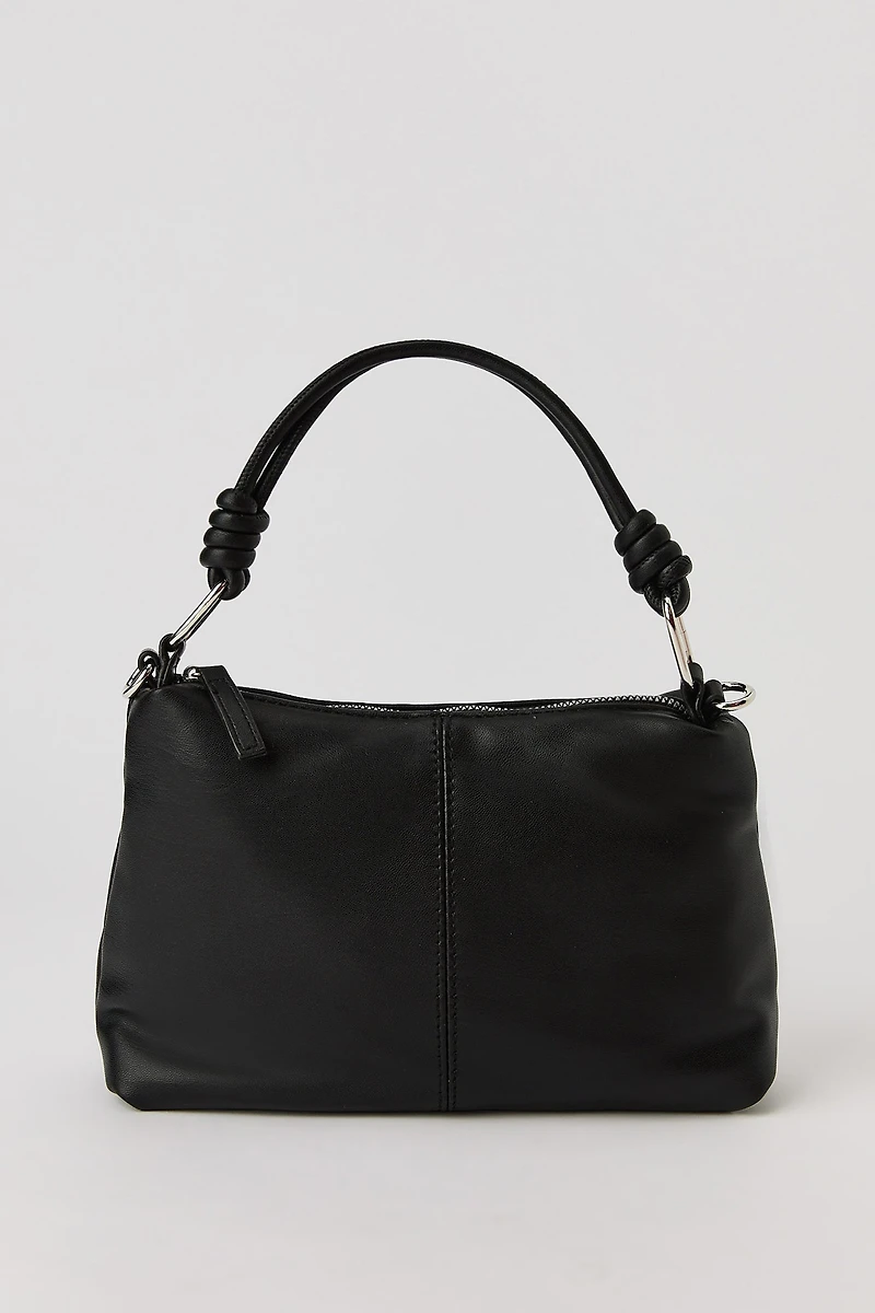 Sac à lanière amovible en similicuir