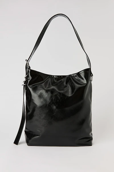Faux Leather Tote