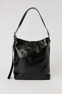 Faux Leather Tote
