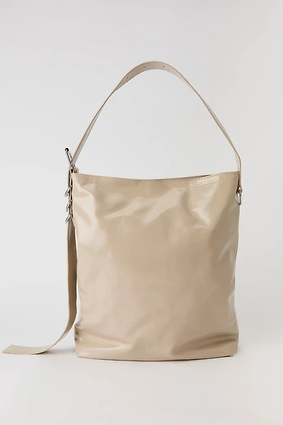 Faux Leather Tote