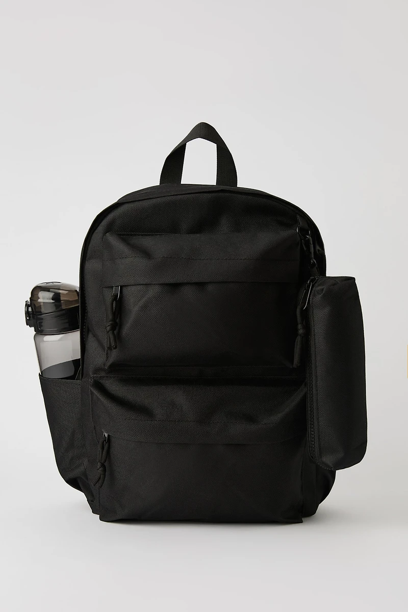 Backpack with Pencil Case & Water bottle