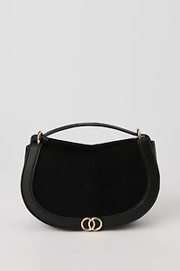 Faux Fur Crossbody Bag