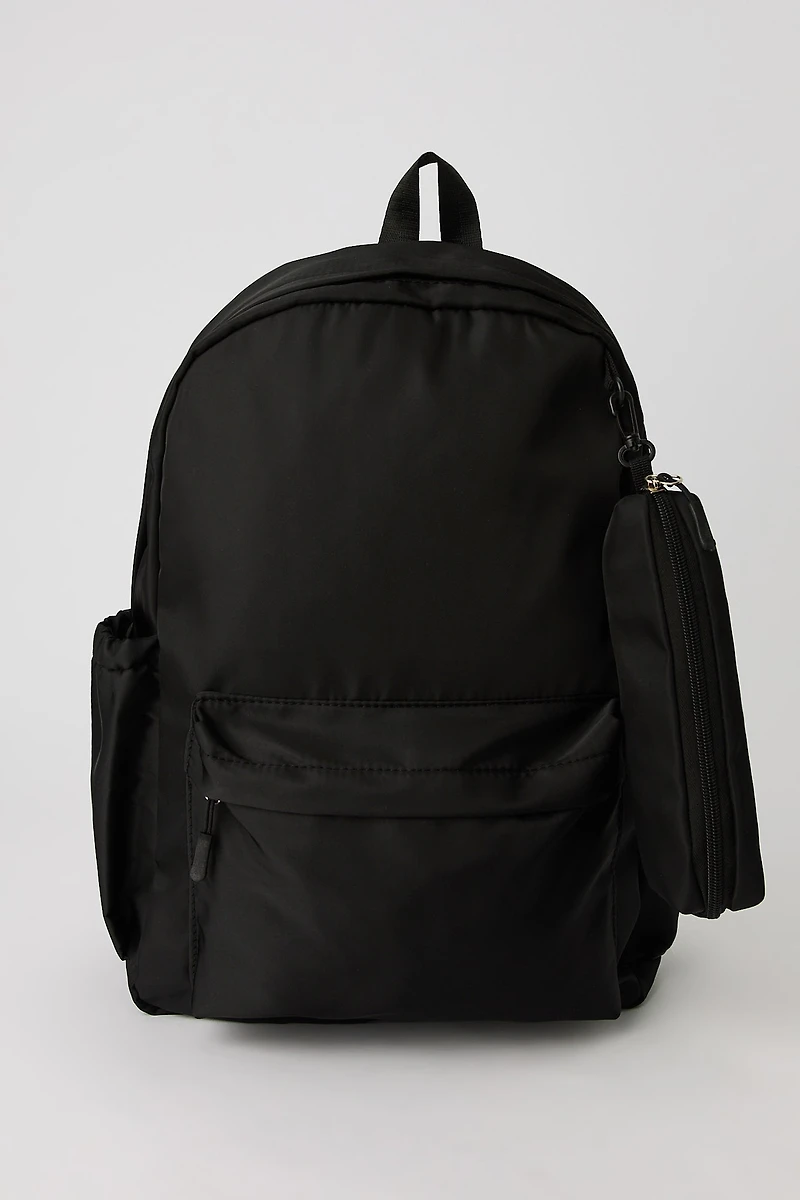 Classic Nylon Backpack & Pencil Case