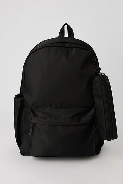 Classic Nylon Backpack & Pencil Case