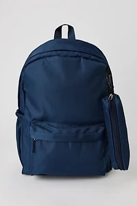 Étui à crayons et sac dos en nylon classique