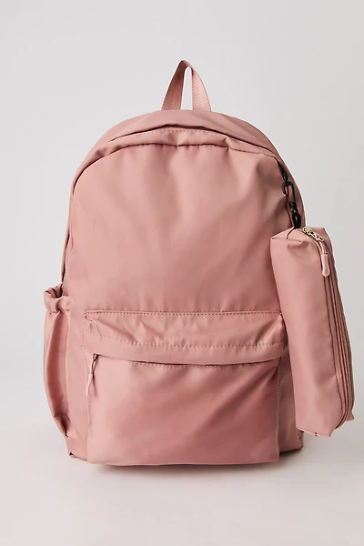 Classic Nylon Backpack & Pencil Case