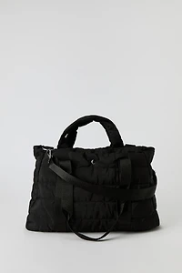 Large Quilted Tote Bag