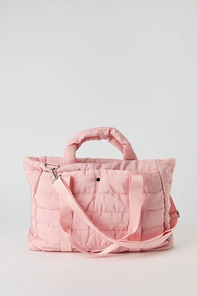 Large Quilted Tote Bag