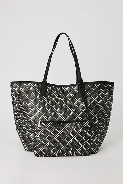 Printed Tote Bag & Wallet