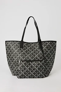 Printed Tote Bag & Wallet