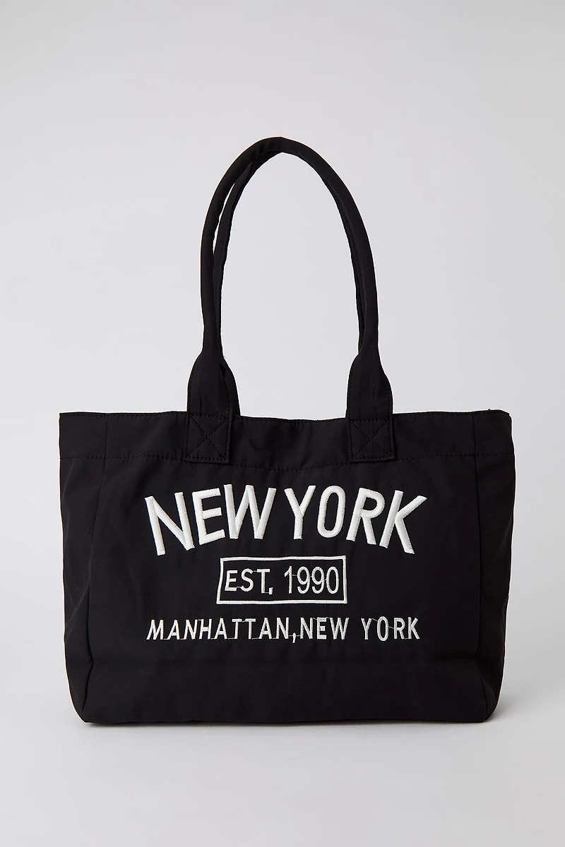 Ensemble avec fourre-tout et sac à maquillage imprimé New
