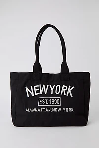 Ensemble avec fourre-tout et sac à maquillage imprimé New