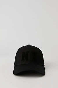 NY Chenille Embroidered Baseball Hat