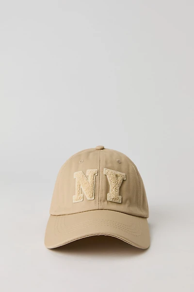 NY Chenille Embroidered Baseball Hat