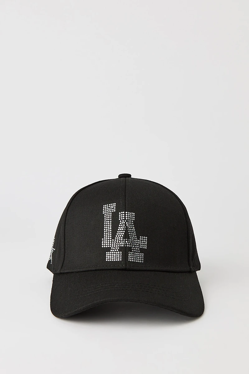 Los Angeles Rhinestone Baseball Hat