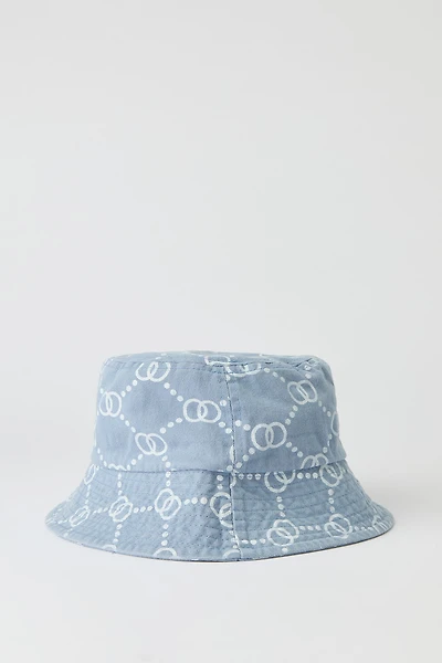 Chapeau cloche à imprimé Status