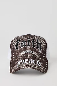 Casquette de camionneur cloutée