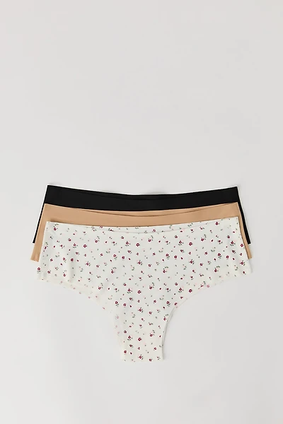 Culotte Cheeky No Show (paquet de 3)