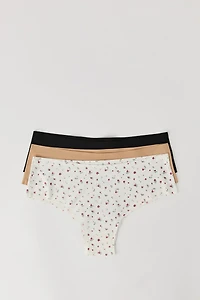 Culotte Cheeky No Show (paquet de 3)
