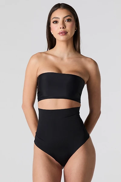 Tanga gainante invisible à taille hute