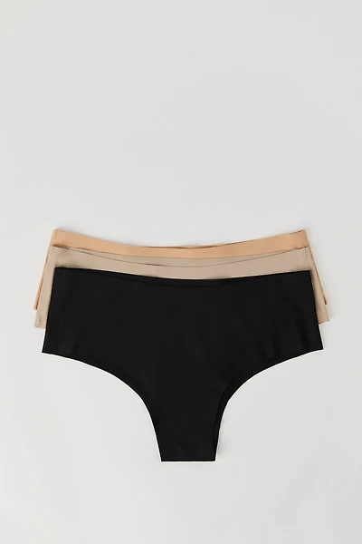 No Show Cheeky Panty (3 Pack