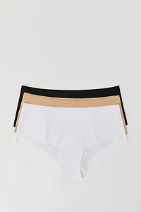 Culotte à taille basse No Show (paquet de 3