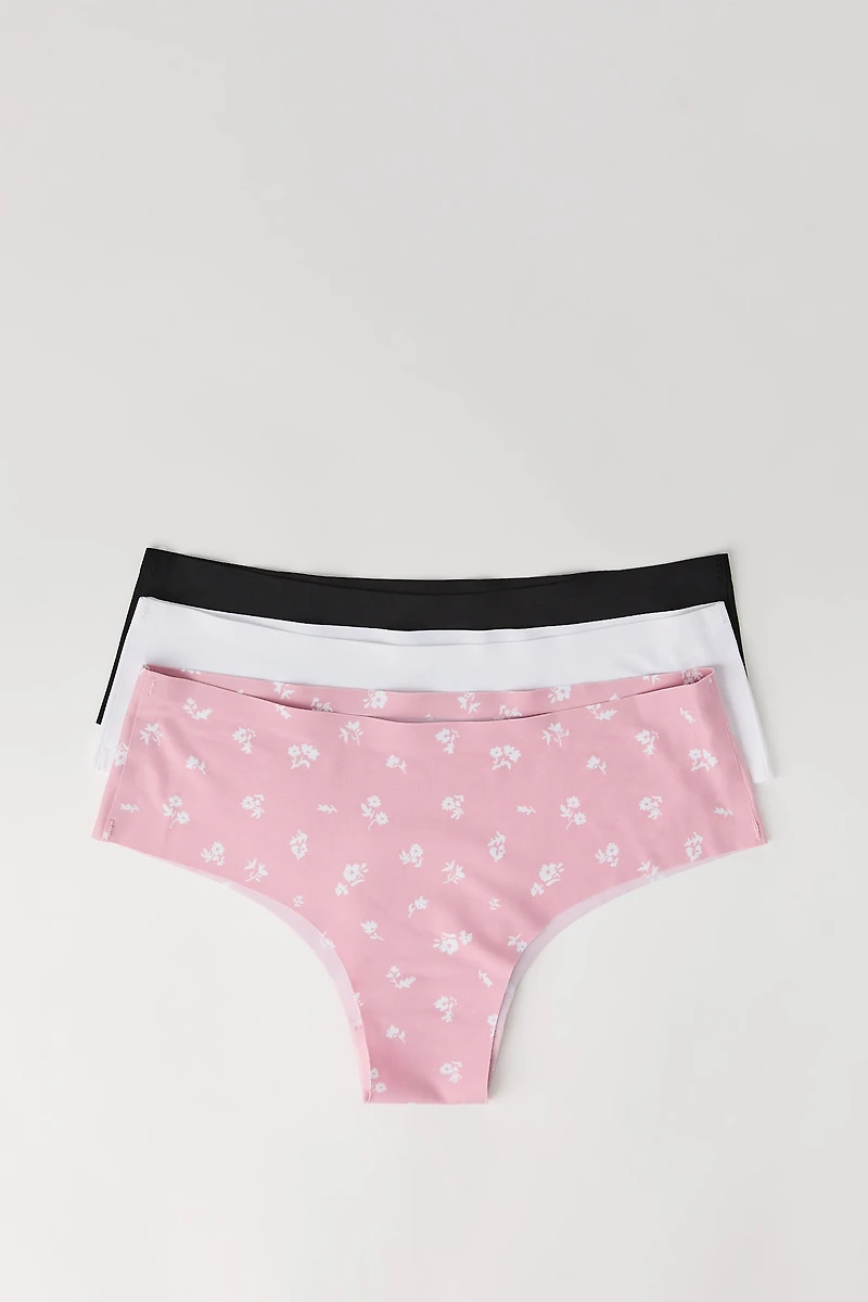 Culotte Cheeky No Show (paquet de 3)